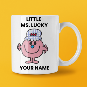 LITTLE MS. LUCKY COFFEE MUG TEA CUP