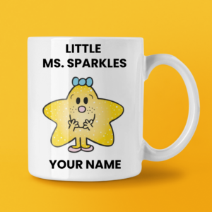 LITTLE MS. SPARKLES COFFEE MUG TEA CUP