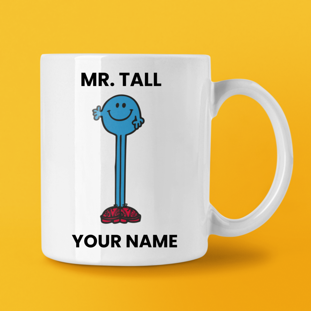 Mr Tall Coffee Mug Tea Cup