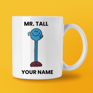 Mr Tall Coffee Mug Tea Cup